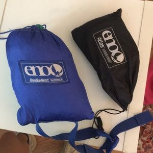 Emo double nest hammock with straps